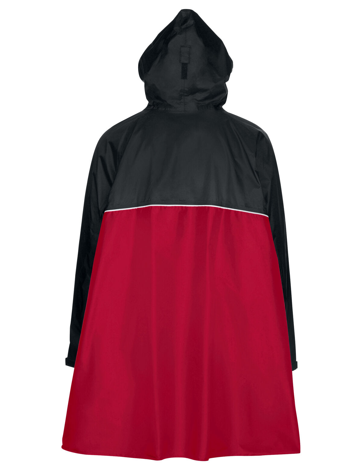 VAUDE Valero Poncho rot/schwarz