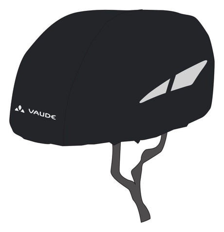 VAUDE Helmet Raincover schwarz