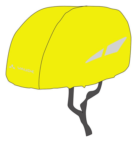 VAUDE Helmet Raincover gelb