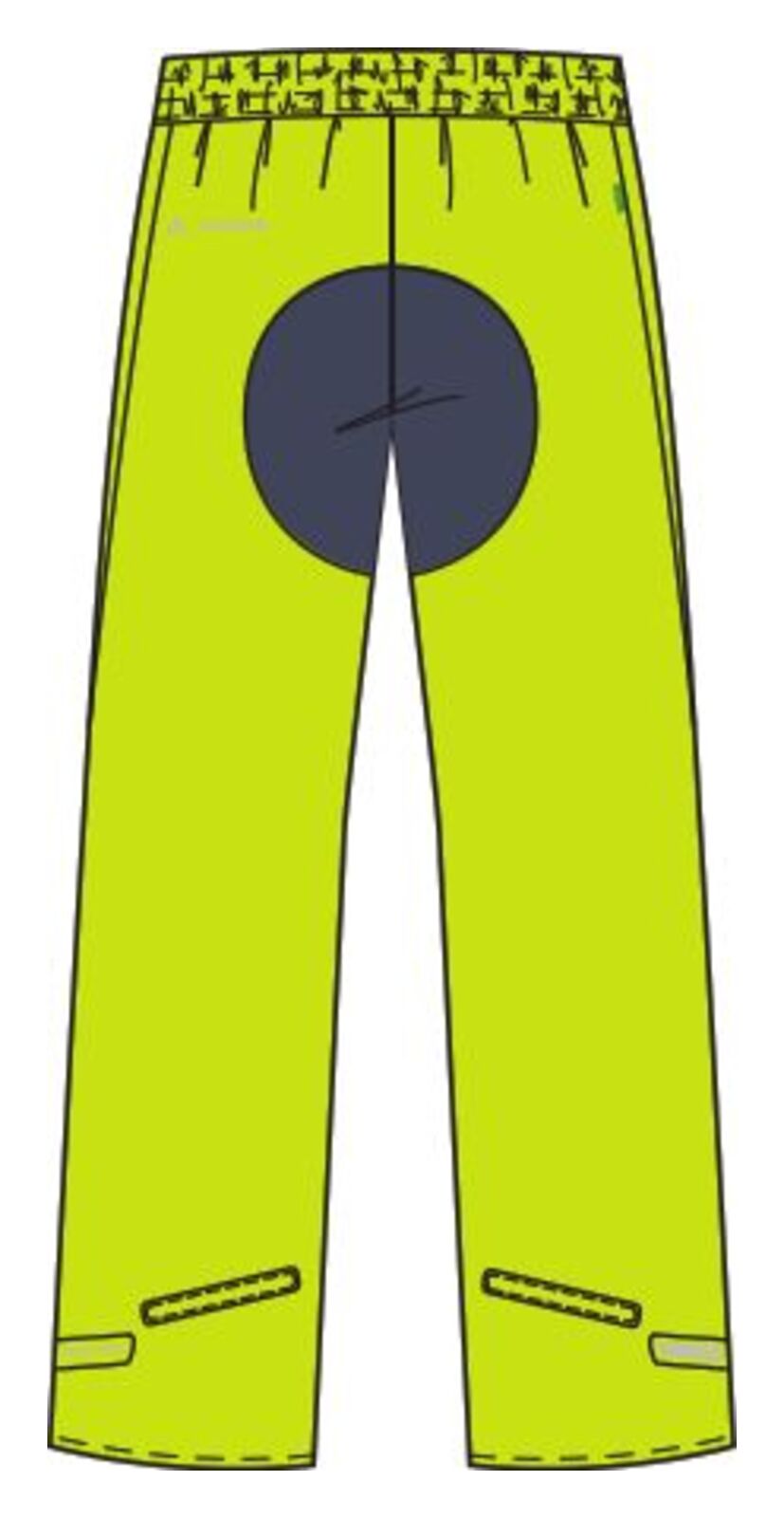 VAUDE Drop Pants II Herren neon yellow uni