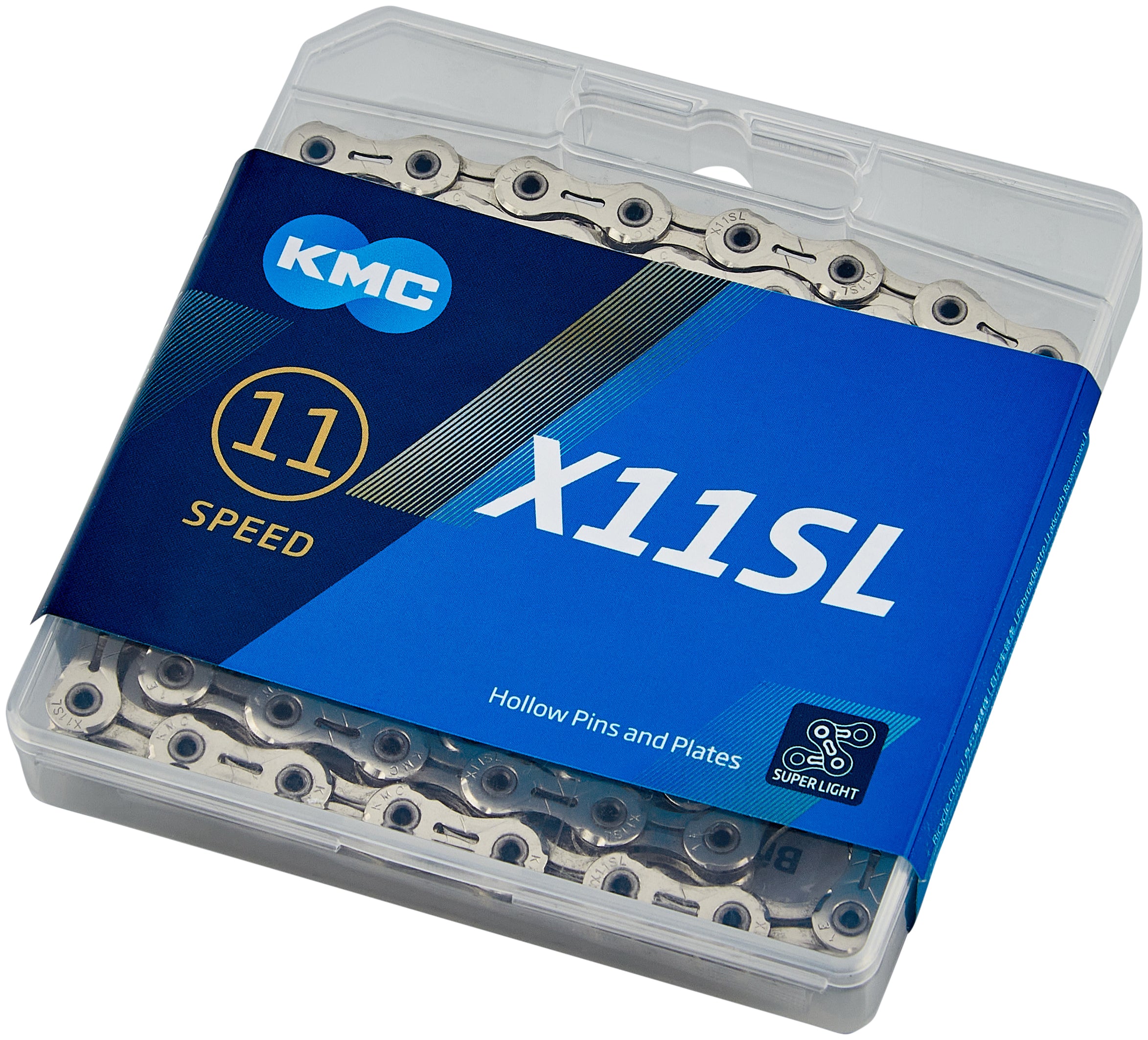 KMC X11SL Ti-N Kette 11-fach silber