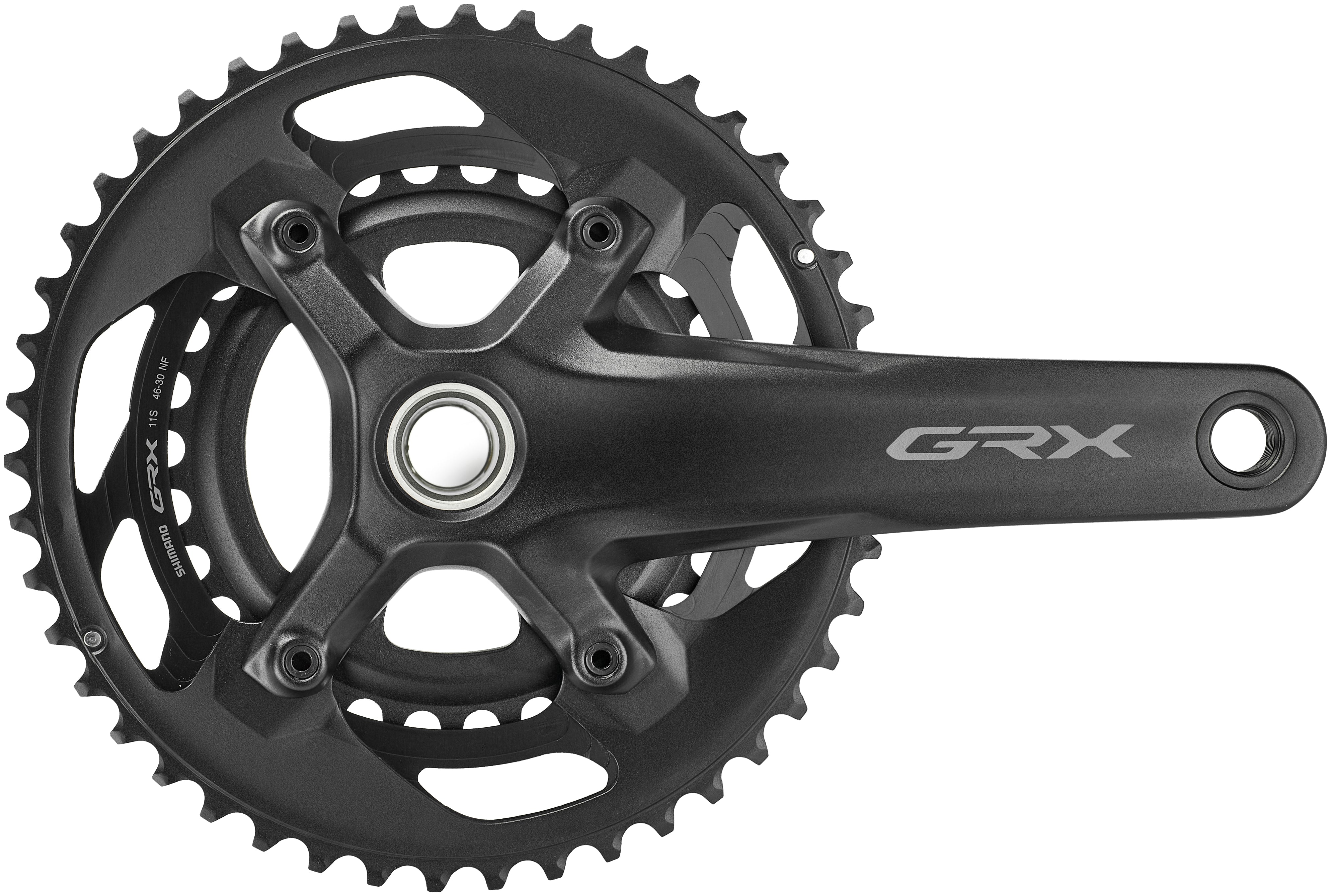 Shimano GRX FC-RX600 Kurbelsatz 2x11 46-30Z schwarz