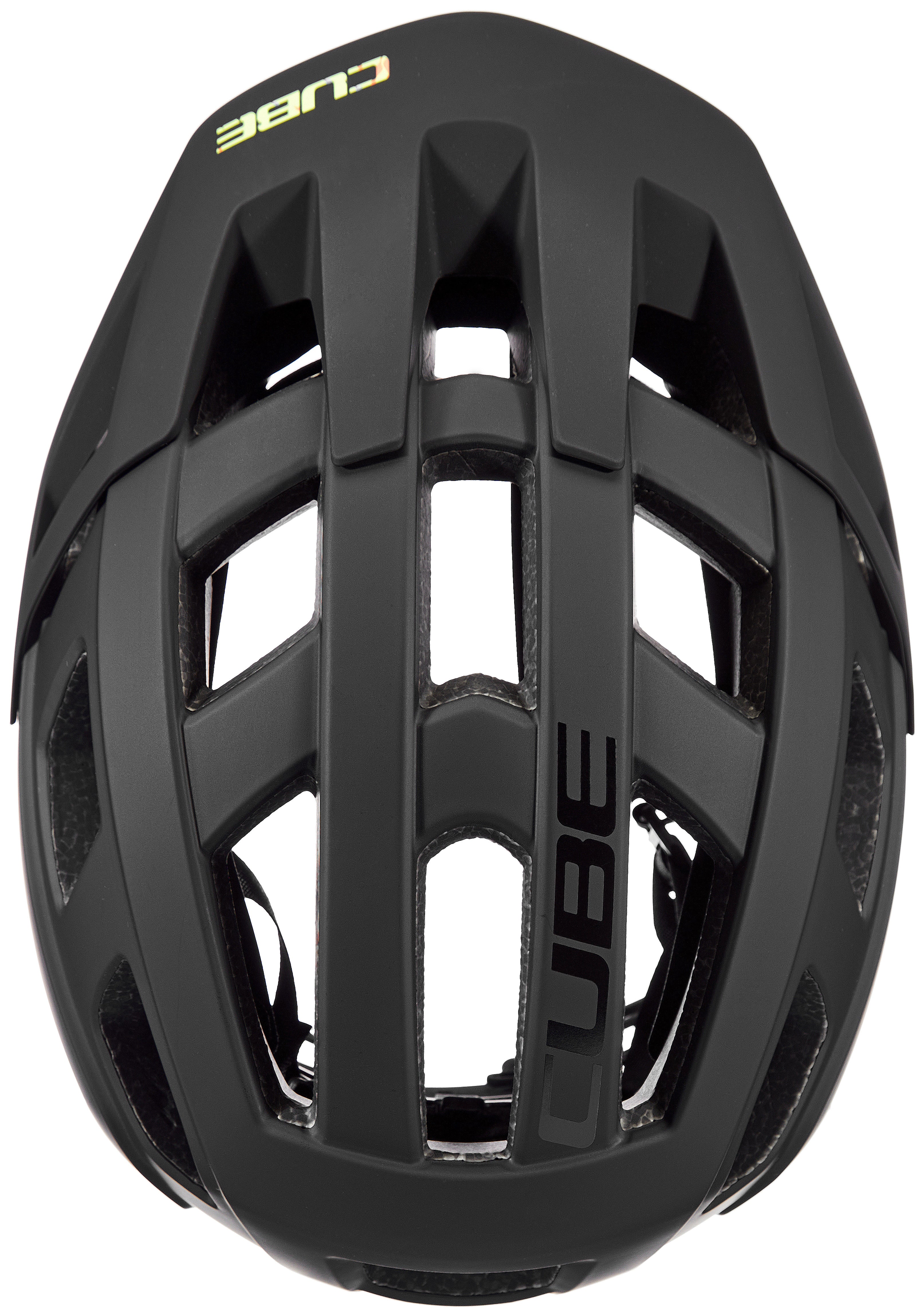 CUBE BADGER MTB-Helm black´n´splash