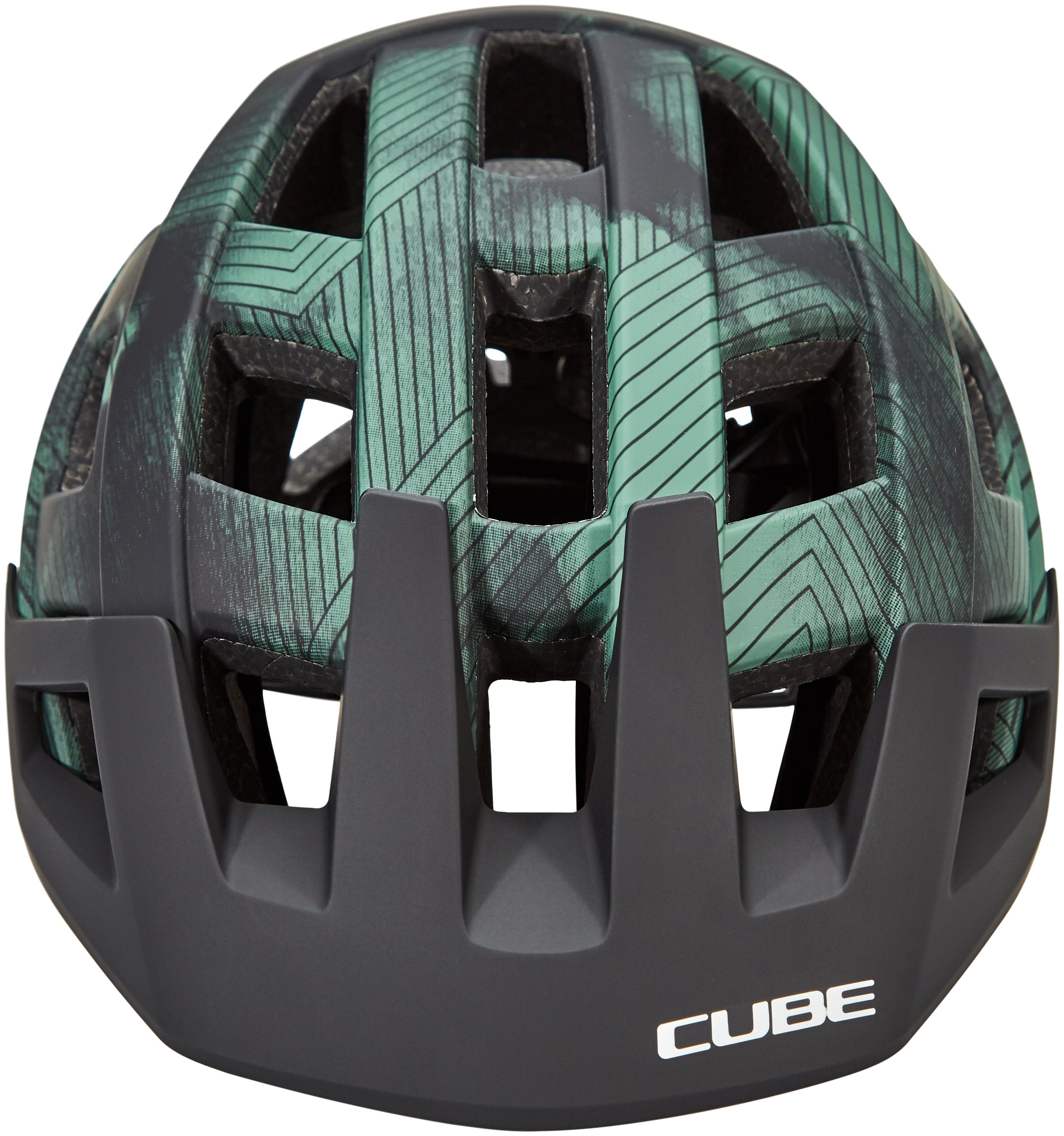 CUBE BADGER MTB-Helm green