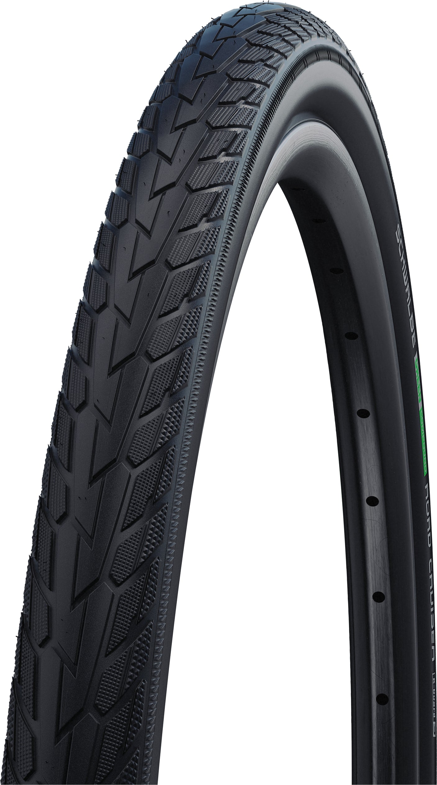 SCHWALBE Road Cruiser Drahtreifen 12x2.00" Active TwinSkin K-Guard Green