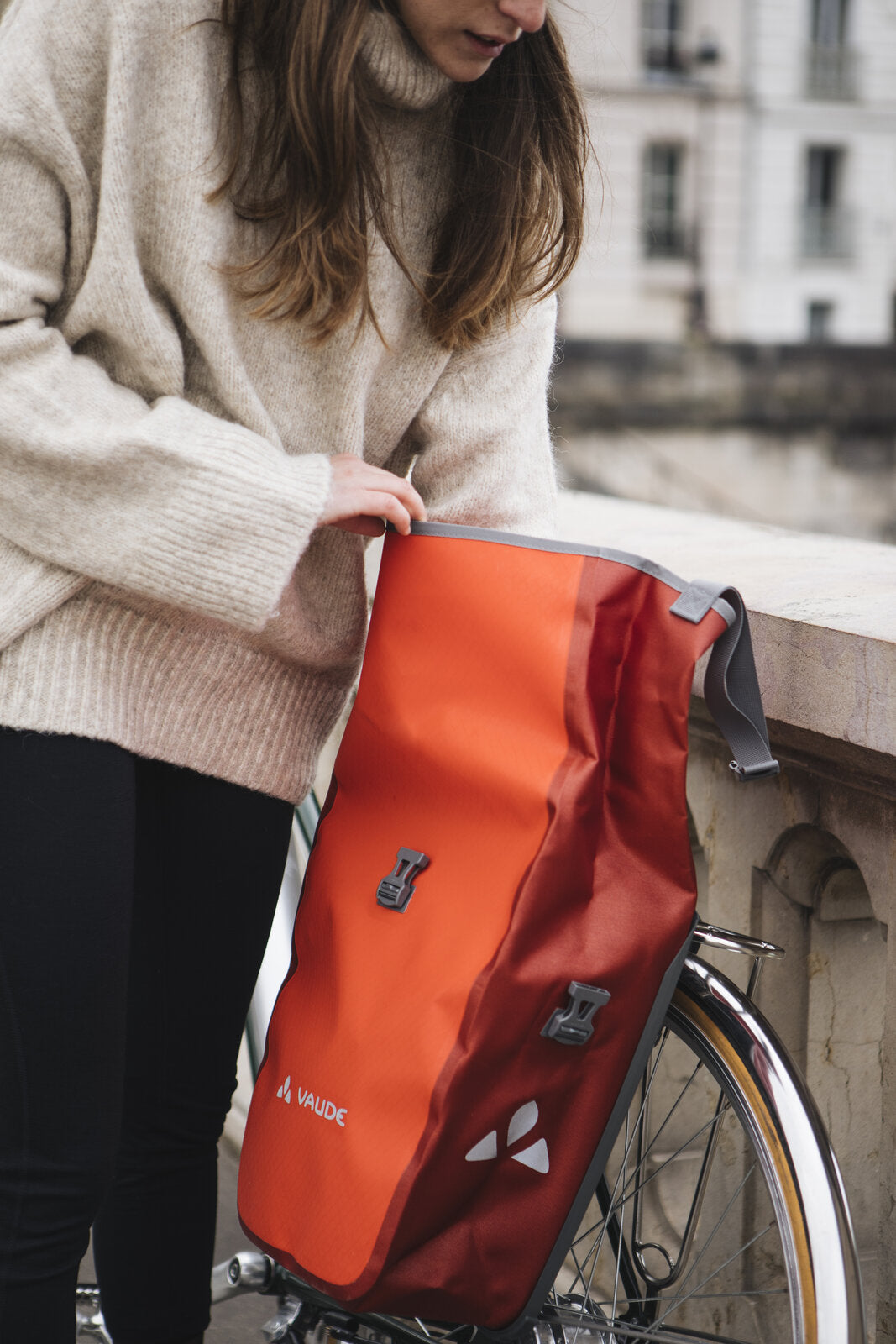 VAUDE Aqua Back Gepäckträgertasche rot