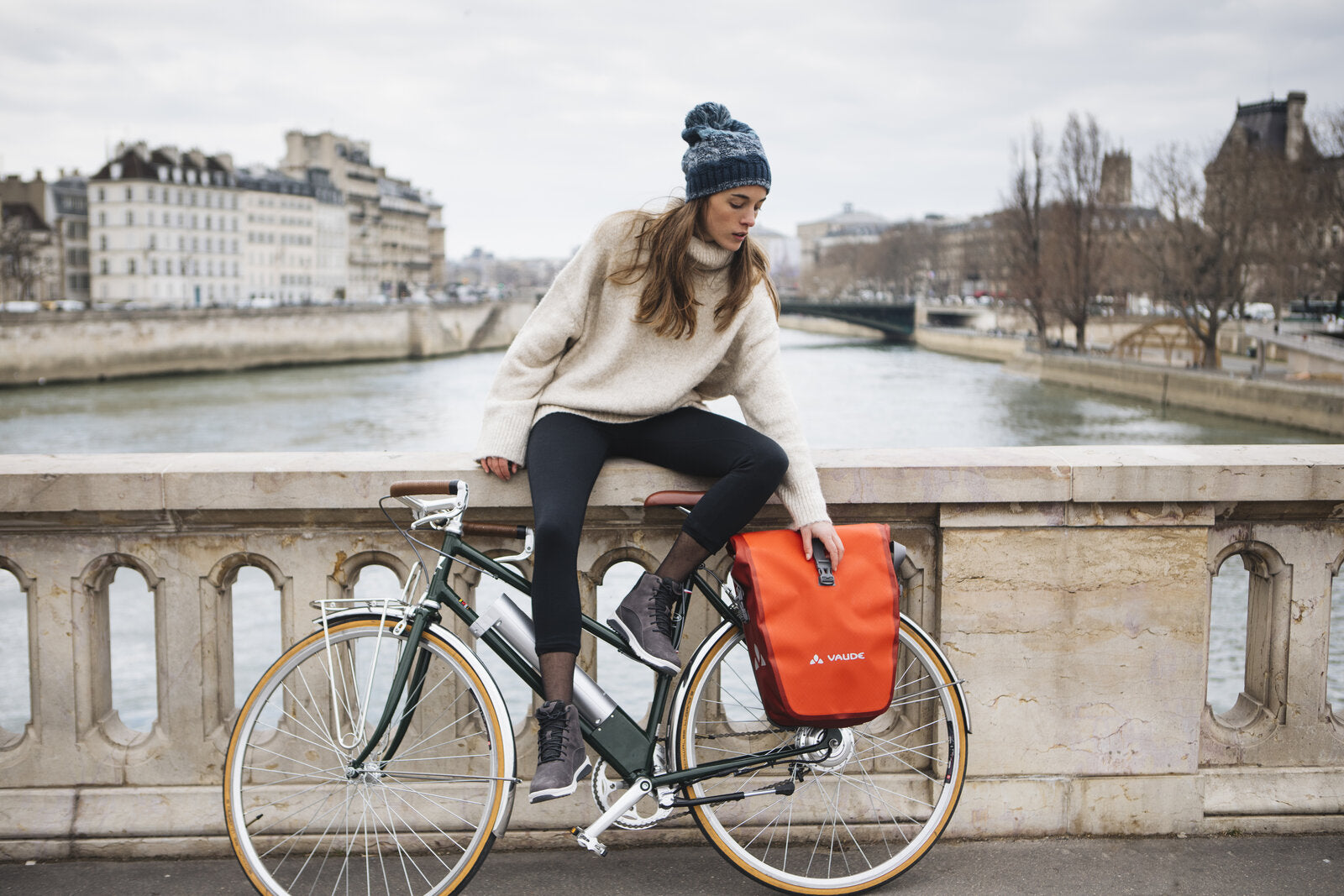 VAUDE Aqua Back Gepäckträgertasche rot