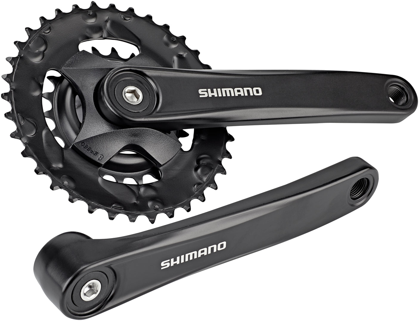 Shimano FC-M315-B Kurbelgarnitur 2x7/8-fach 36-22Z