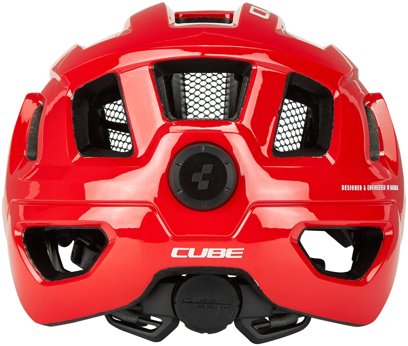 CUBE STEEP Helm glossy red