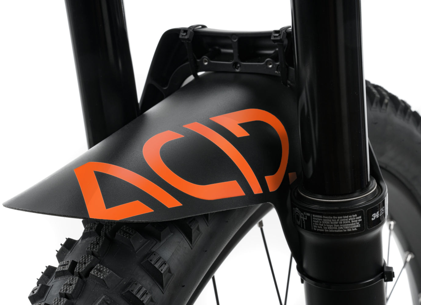 ACID Schutzblech Downhill black´n´orange