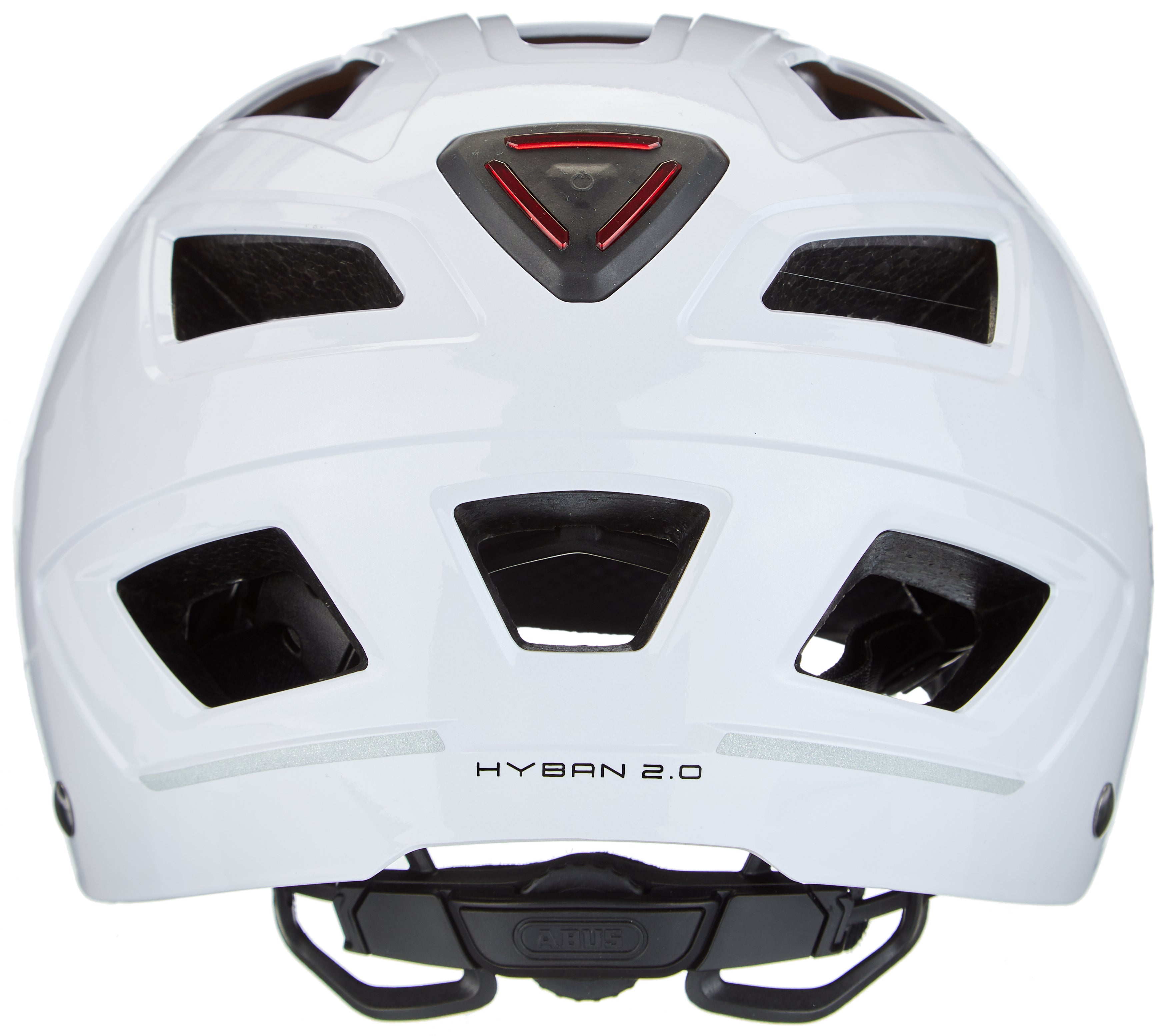 ABUS Hyban 2.0 Helm Urban polar weiß