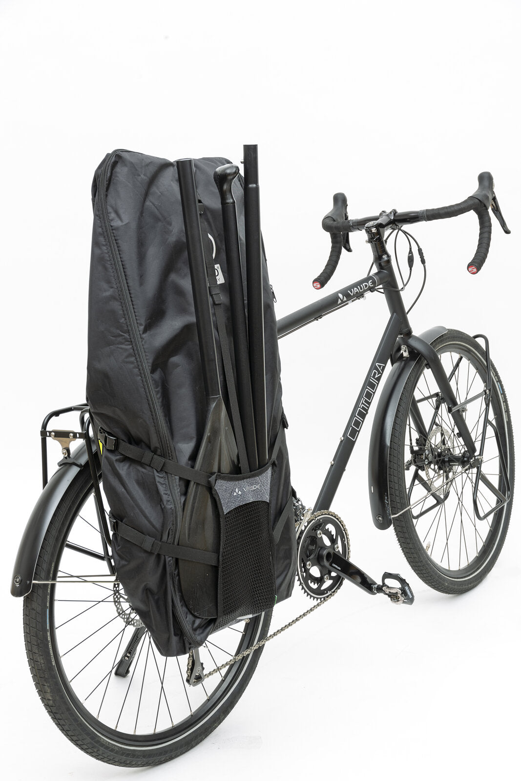 VAUDE Trailcargo Fahrradtasche schwarz