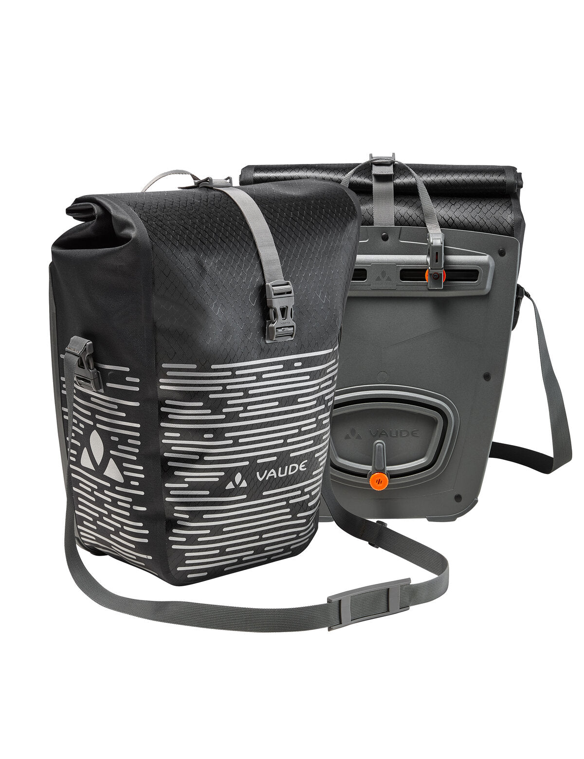 VAUDE Aqua Back Luminum II Hinterradtasche schwarz