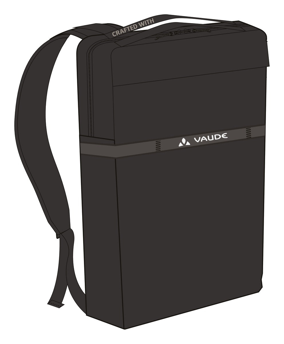 VAUDE Mineo Transformer 20 Rucksack schwarz