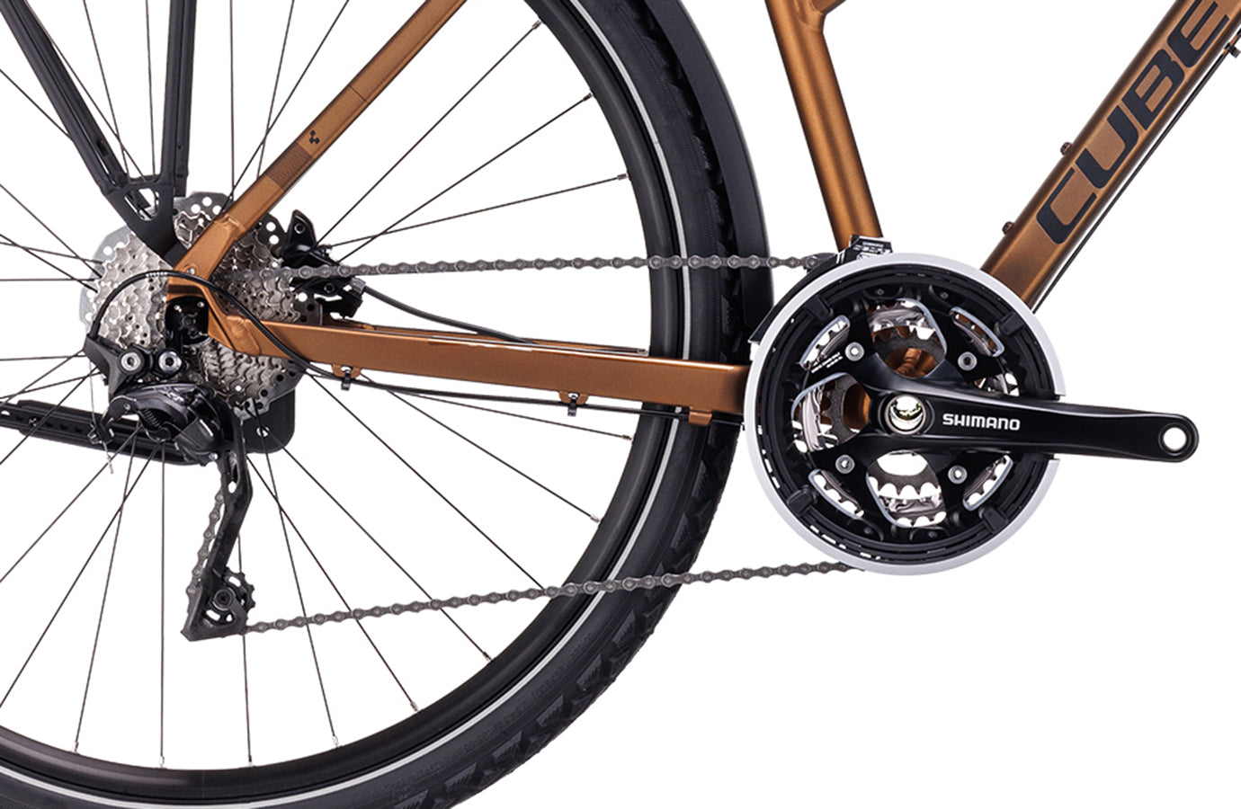 Cube Nature Pro Allroad Trapez gold´n´black (2024)