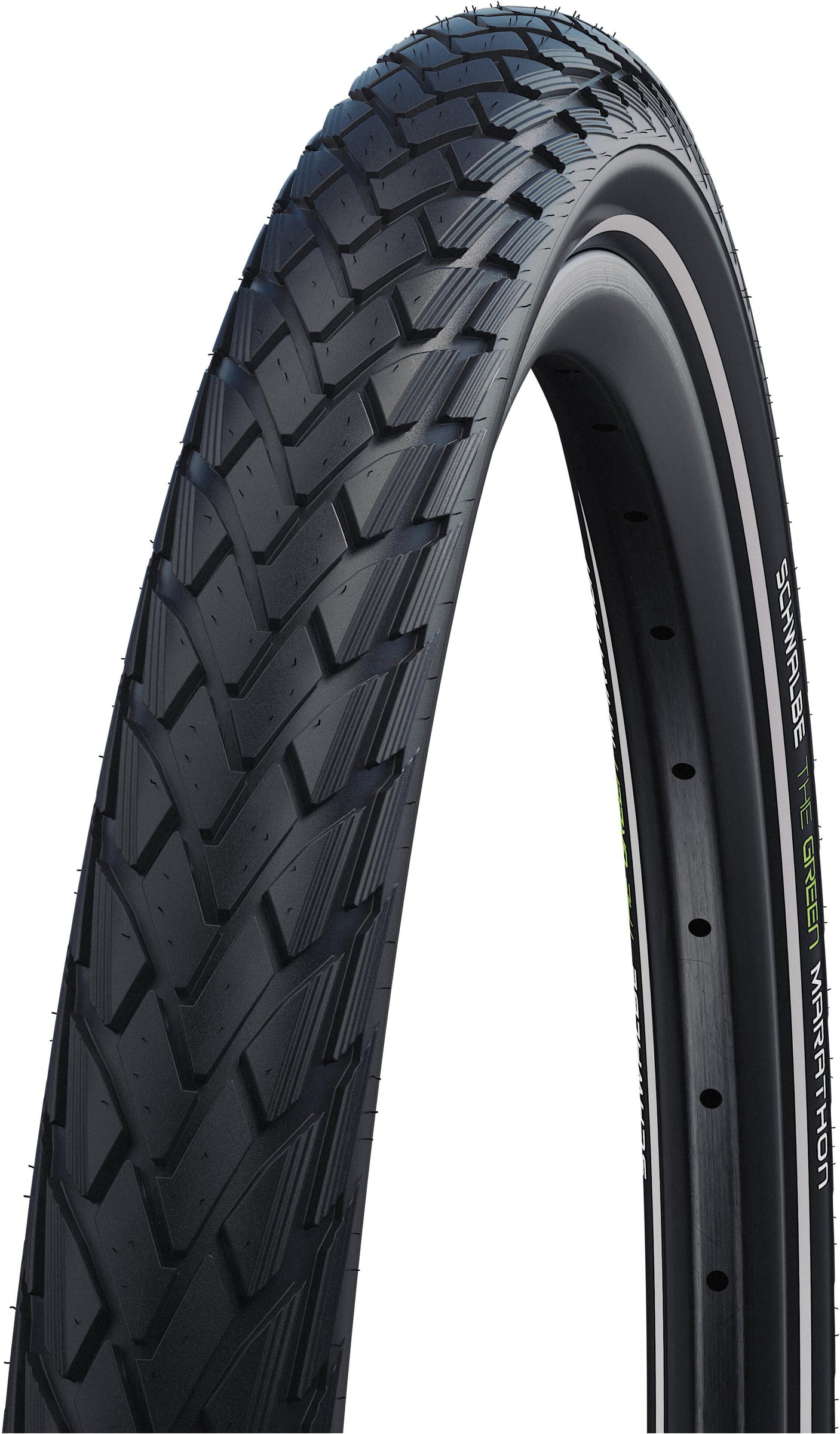 Schwalbe Marathon Performance Drahtreifen 26x2.00" GreenGuard TwinSkin Reflex Addix Eco schwarz