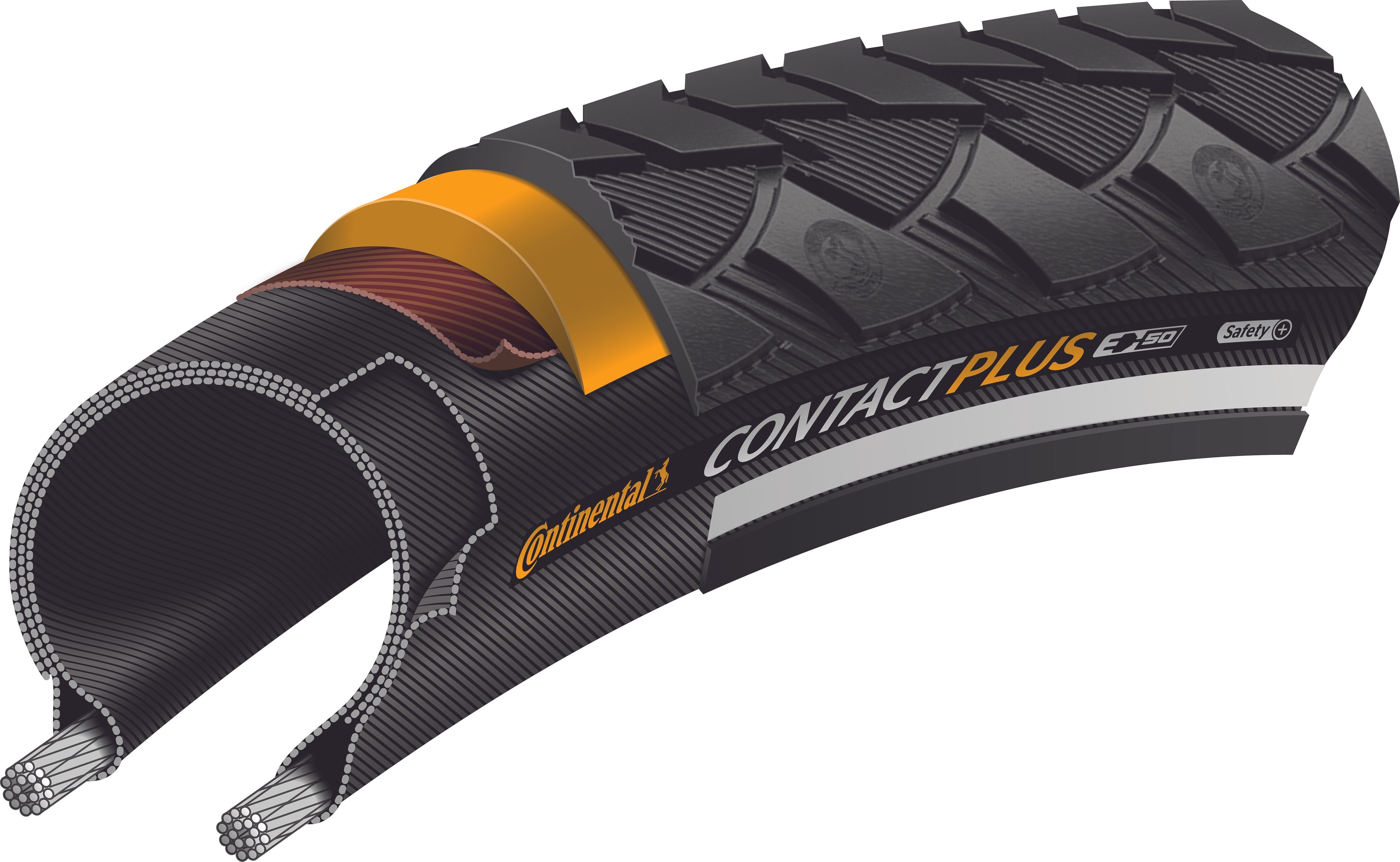 Continental Contact Plus Drahtreifen 28x1.50