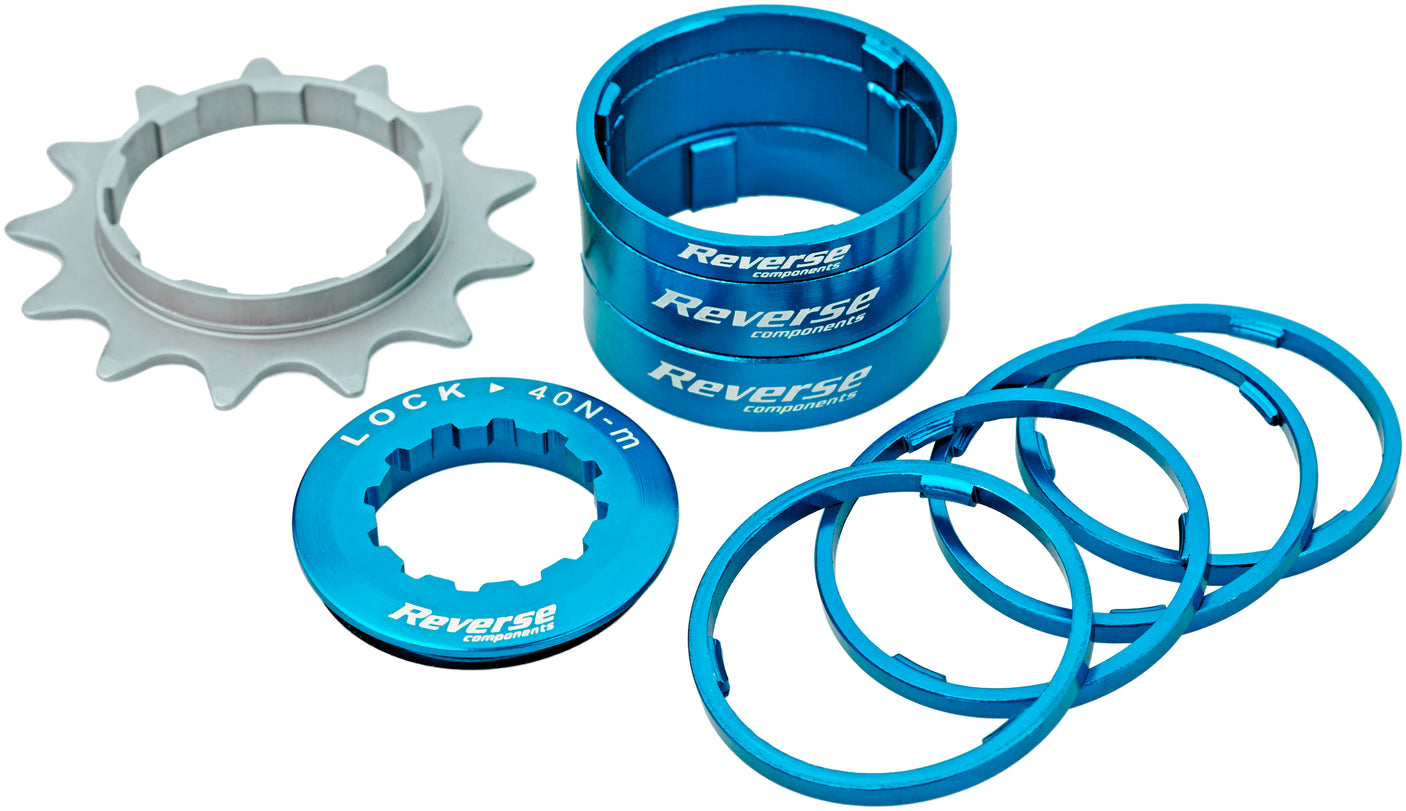 Reverse Single Speed Kit hellblau