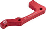 Reverse IS-PM Scheibenbremsadapter Shimano 180mm Hinten rot