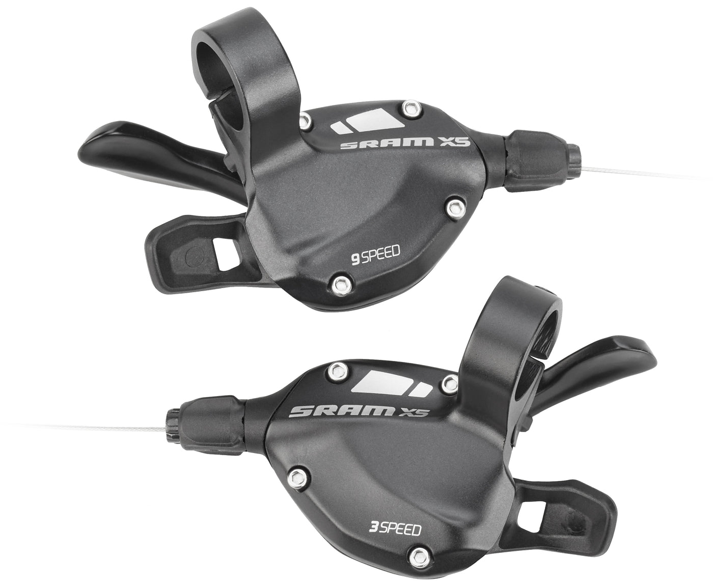 SRAM X5 Trigger Schalter Set 3x9-fach schwarz