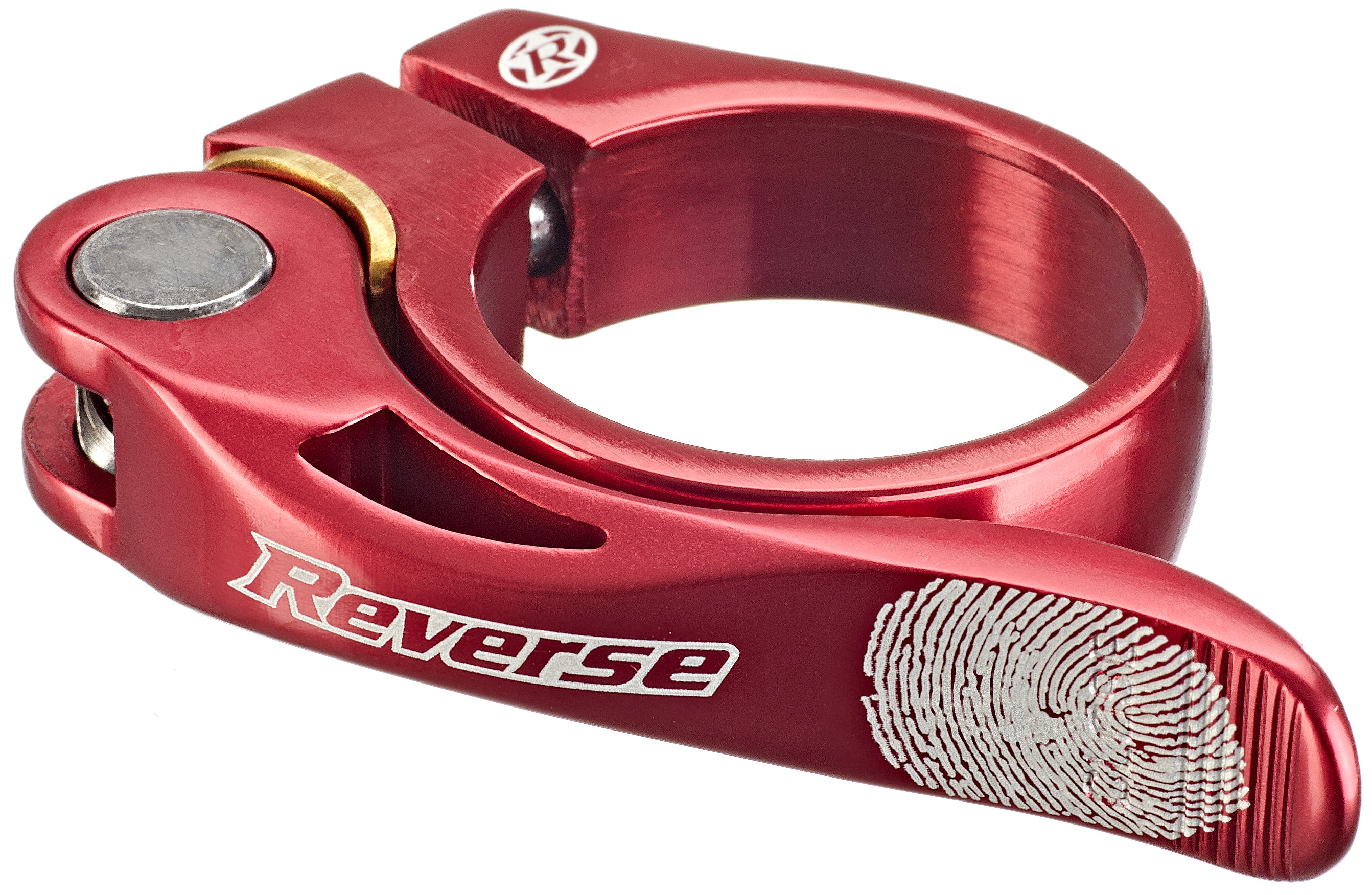 Reverse Long Life Sattelklemme Ø34,9mm rot