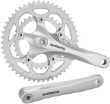 Shimano FC-R345 Kurbelgarnitur 50/34 2x9-fach silber