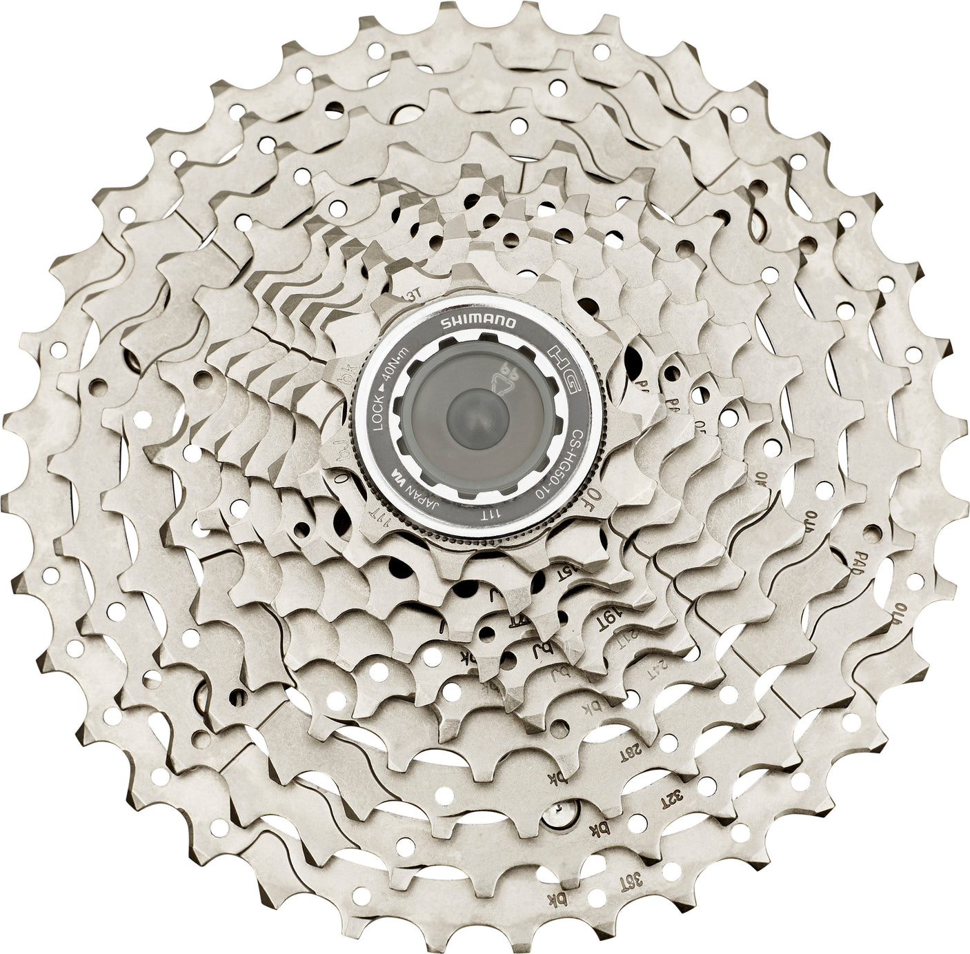 Shimano Deore CS-HG50 Kassette 10-fach silber