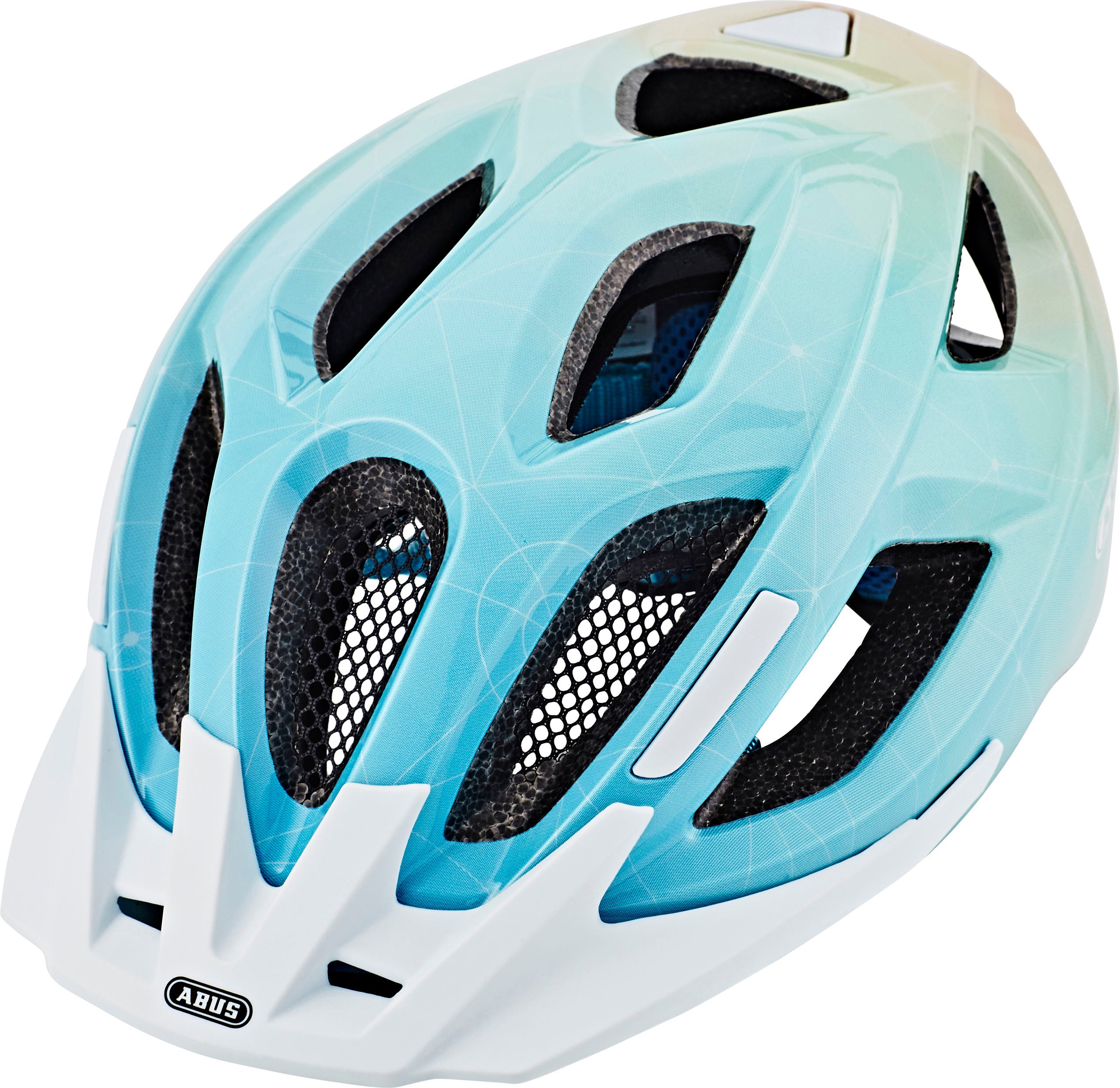 ABUS Aduro 2.0 Helm türkis/blau