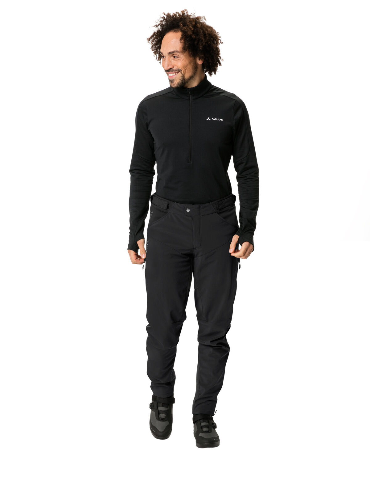 VAUDE Qimsa Softshell Pants II Herren schwarz