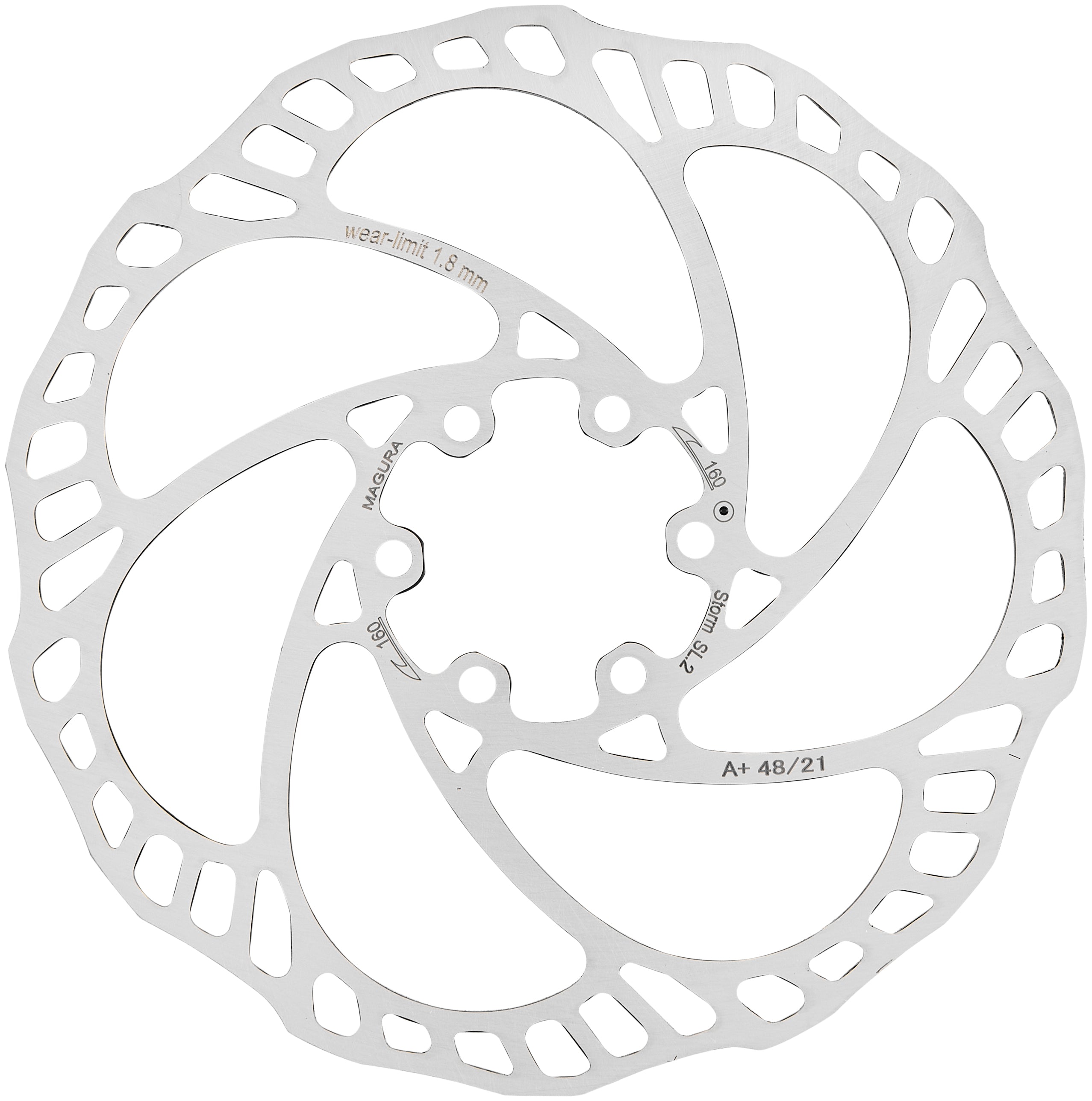 Magura Storm SL.2 Bremsscheibe silber