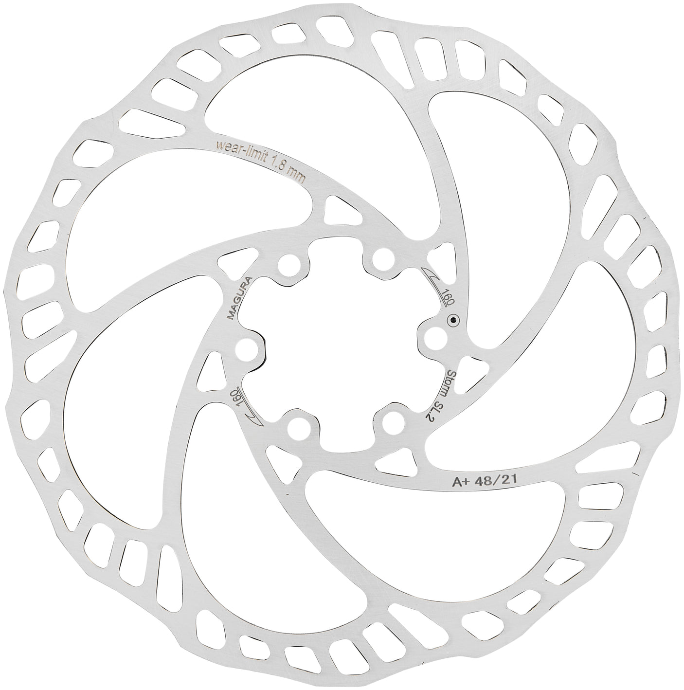 Magura Storm SL.2 Bremsscheibe silber