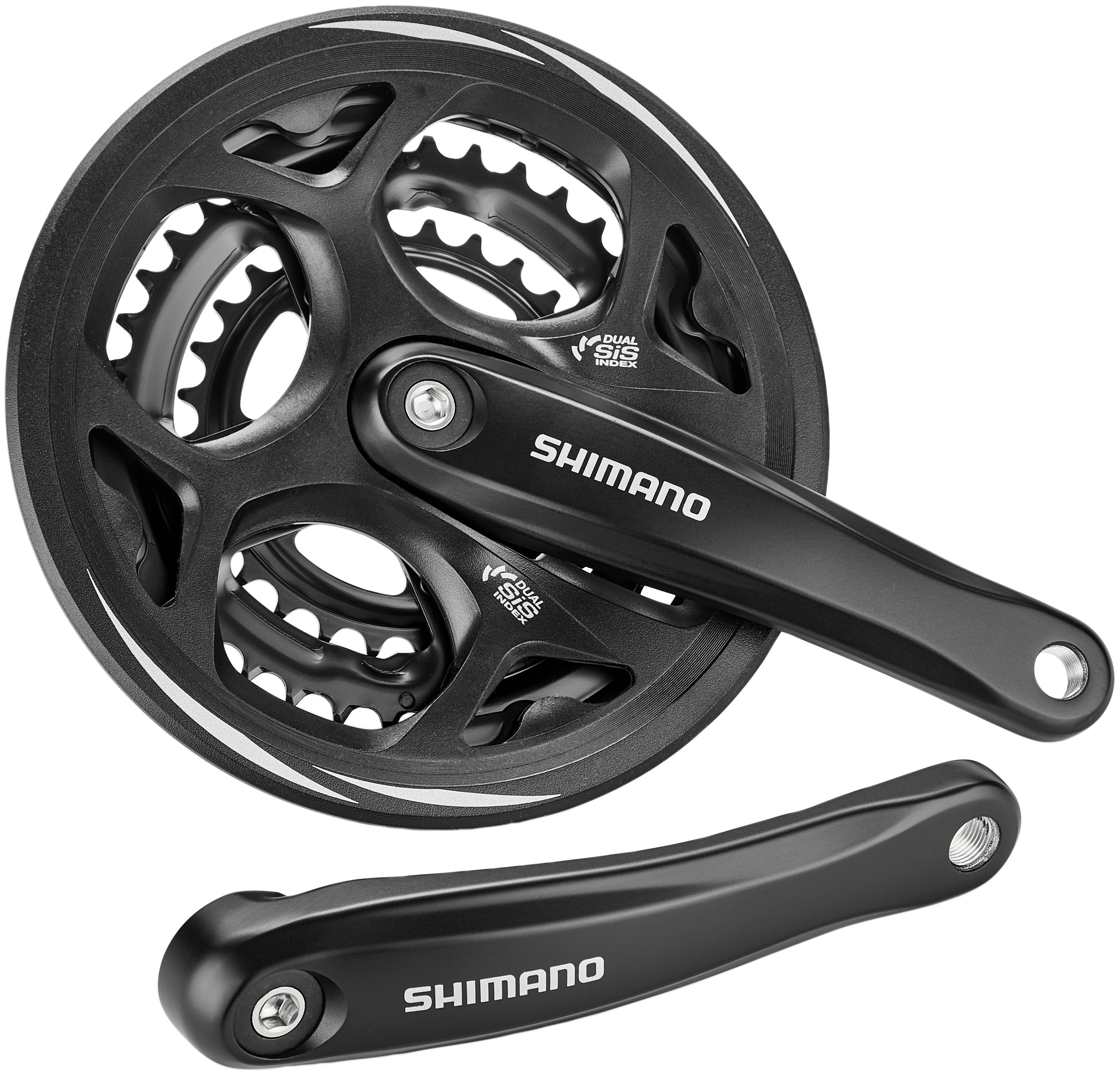 Shimano Altus FC-M311 Kurbelgarnitur 48/38/28 schwarz