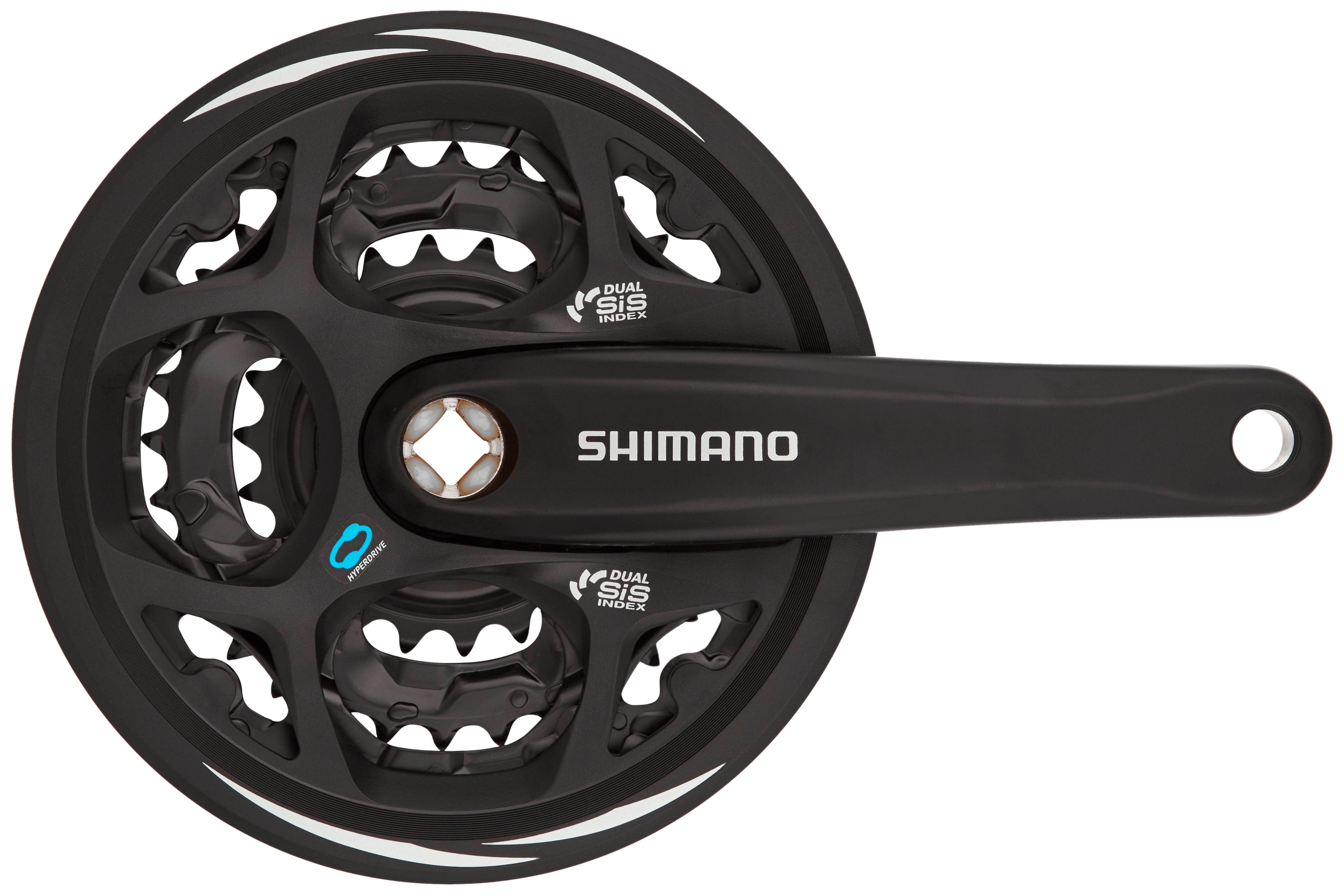 Shimano Altus FC-M311 Kurbelgarnitur 42/32/22 schwarz