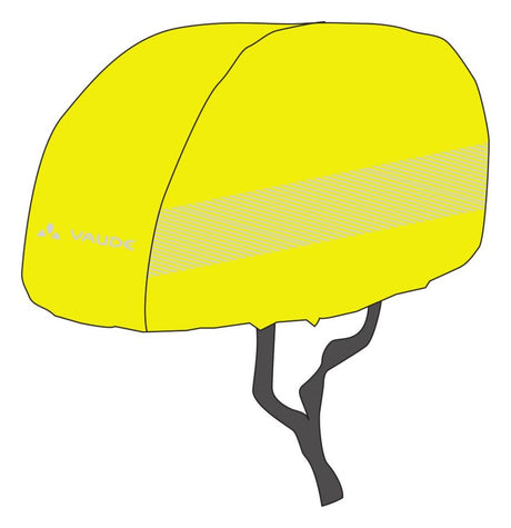 VAUDE Luminum Helm Regenüberzug gelb