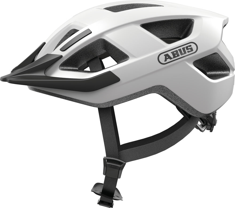 ABUS Aduro 3.0 LED Helm Urban polar weiß