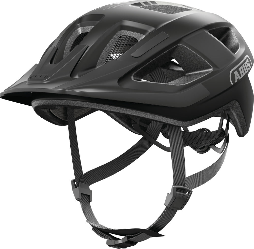 ABUS Aduro 3.0 LED Helm Urban race schwarz