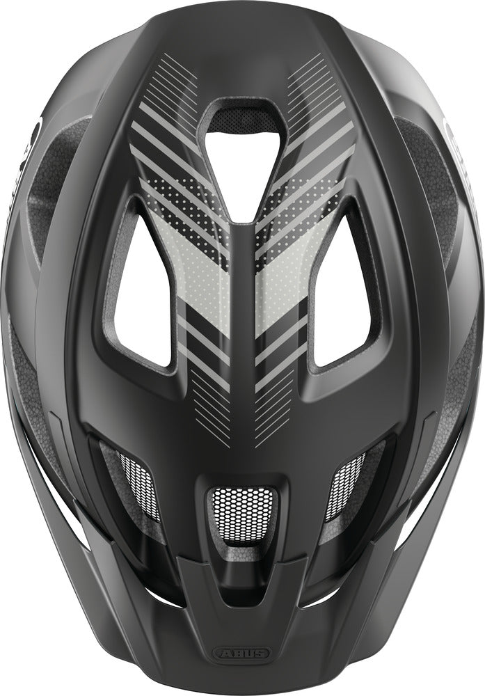 ABUS Aduro 3.0 LED Helm Urban race schwarz