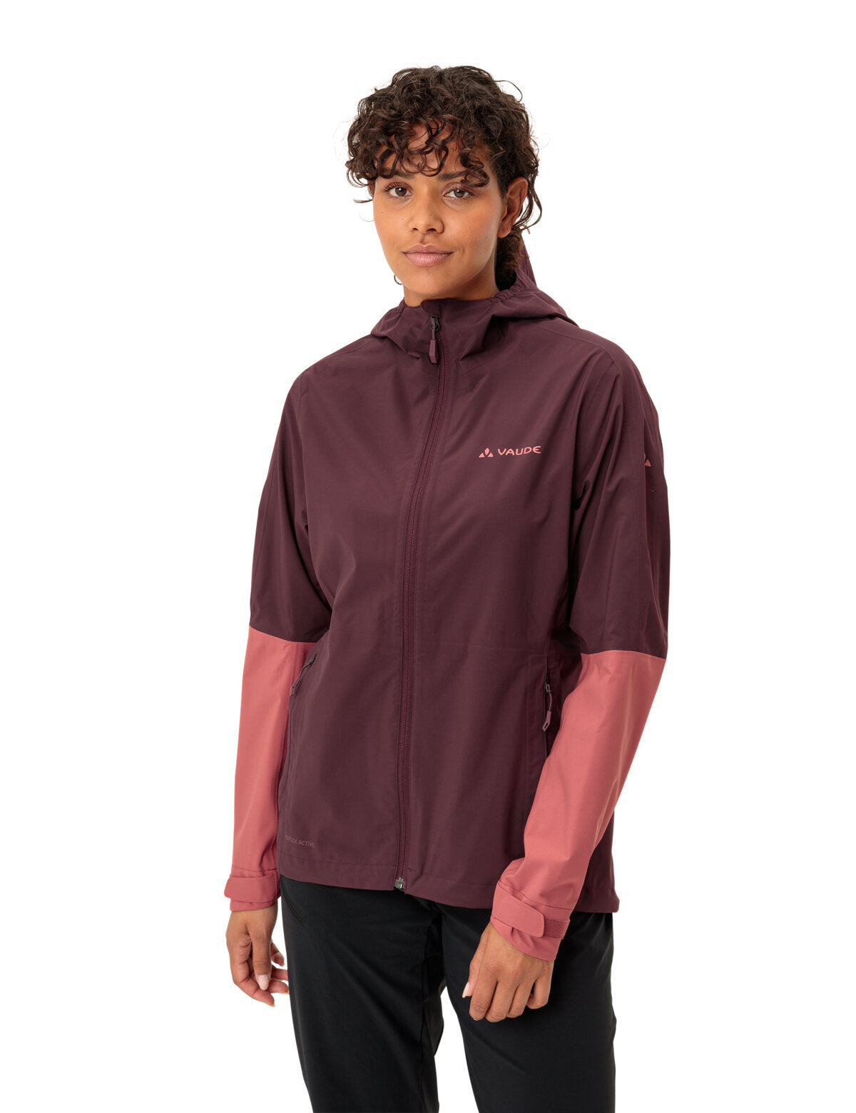 VAUDE Moab Rain Jacket II Damen cassis uni