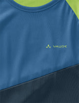 VAUDE Moab Langarm T-Shirt Kinder blau/grün