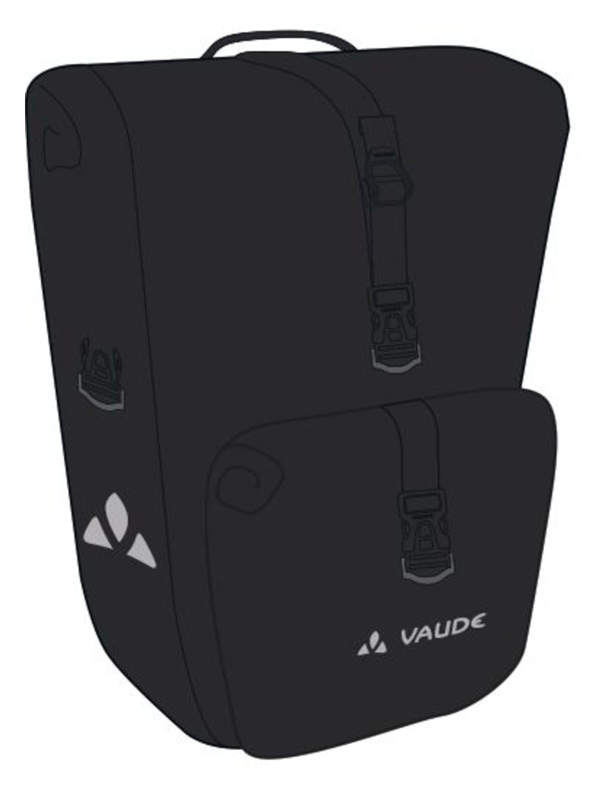 VAUDE Aqua Back Plus Single schwarz