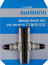 Shimano S70C Bremsschuhe Cartridge für BR-T670 silber/schwarz