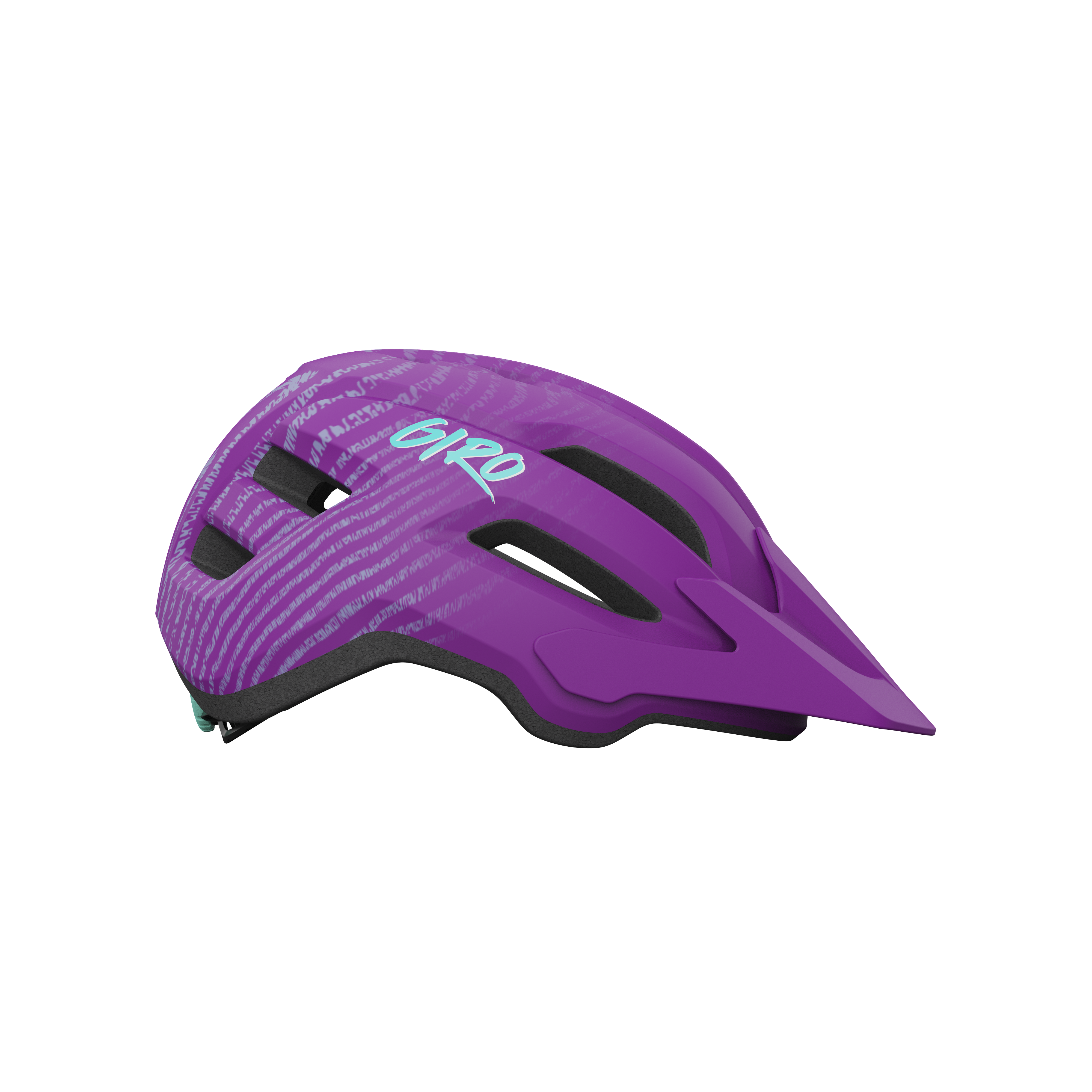 Giro Fixture II Y Helm matte purple ripple