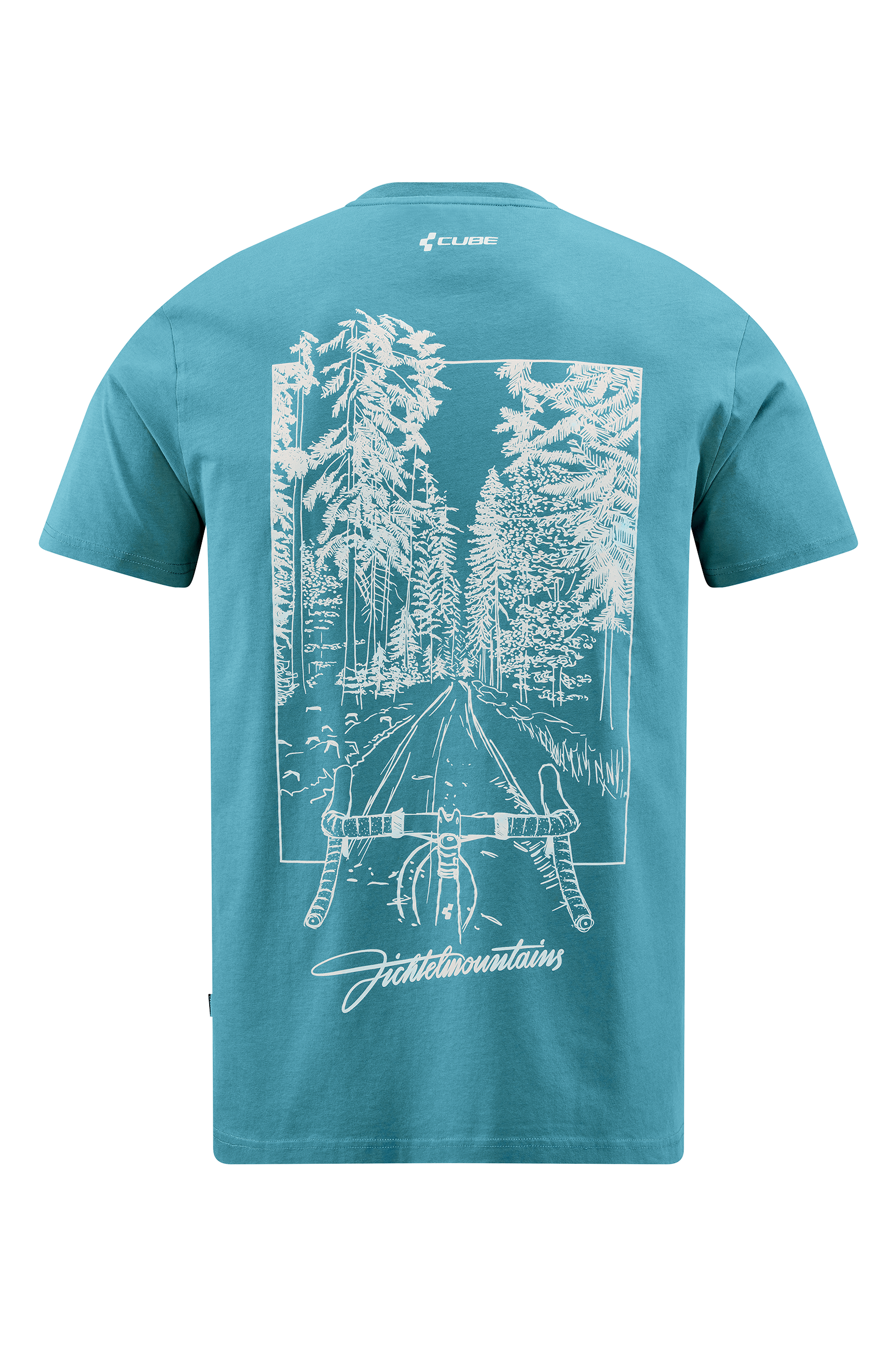 CUBE Organic T-Shirt Fichtelmountains GTY FIT