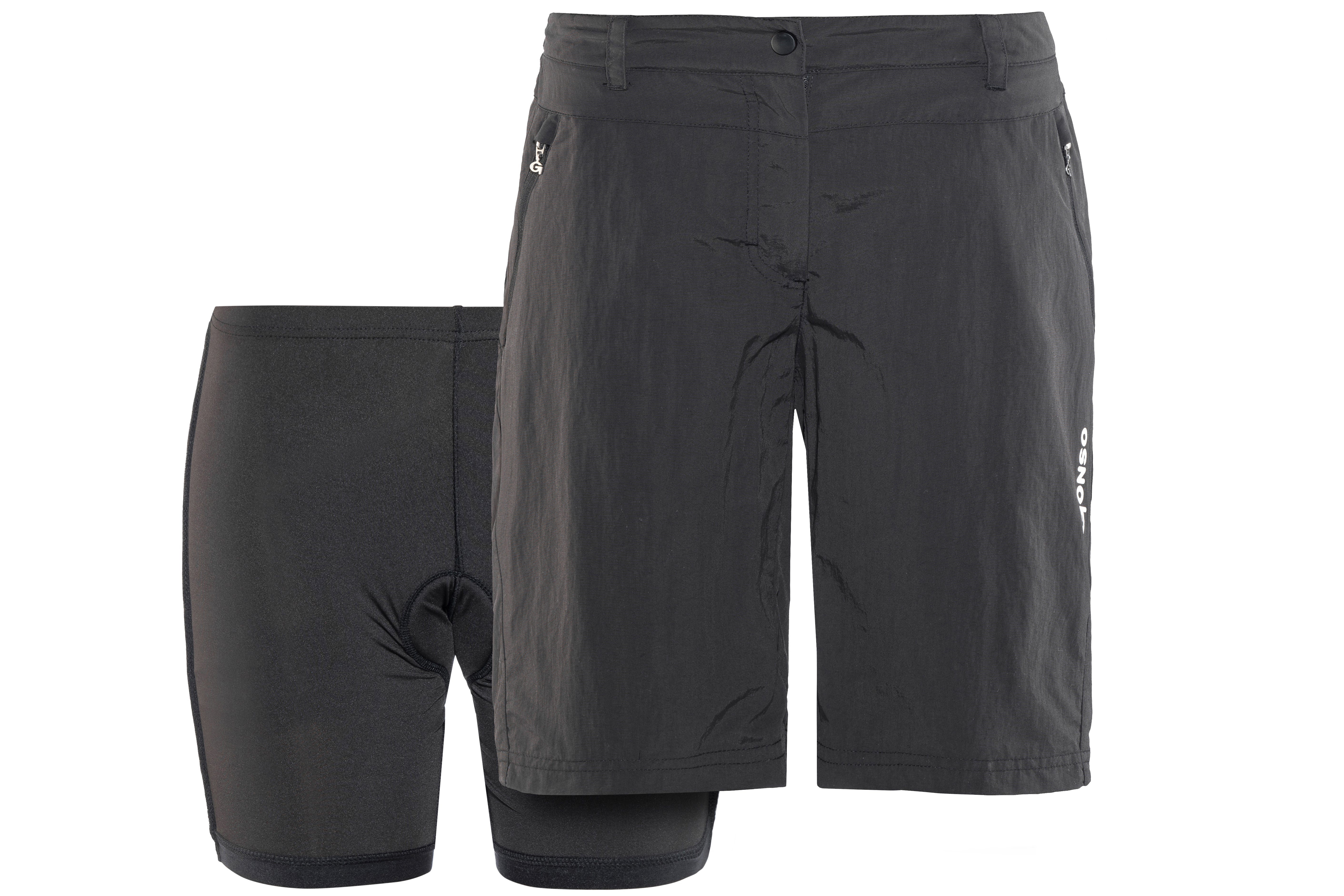 Gonso Civita Fahrradshorts Damen schwarz