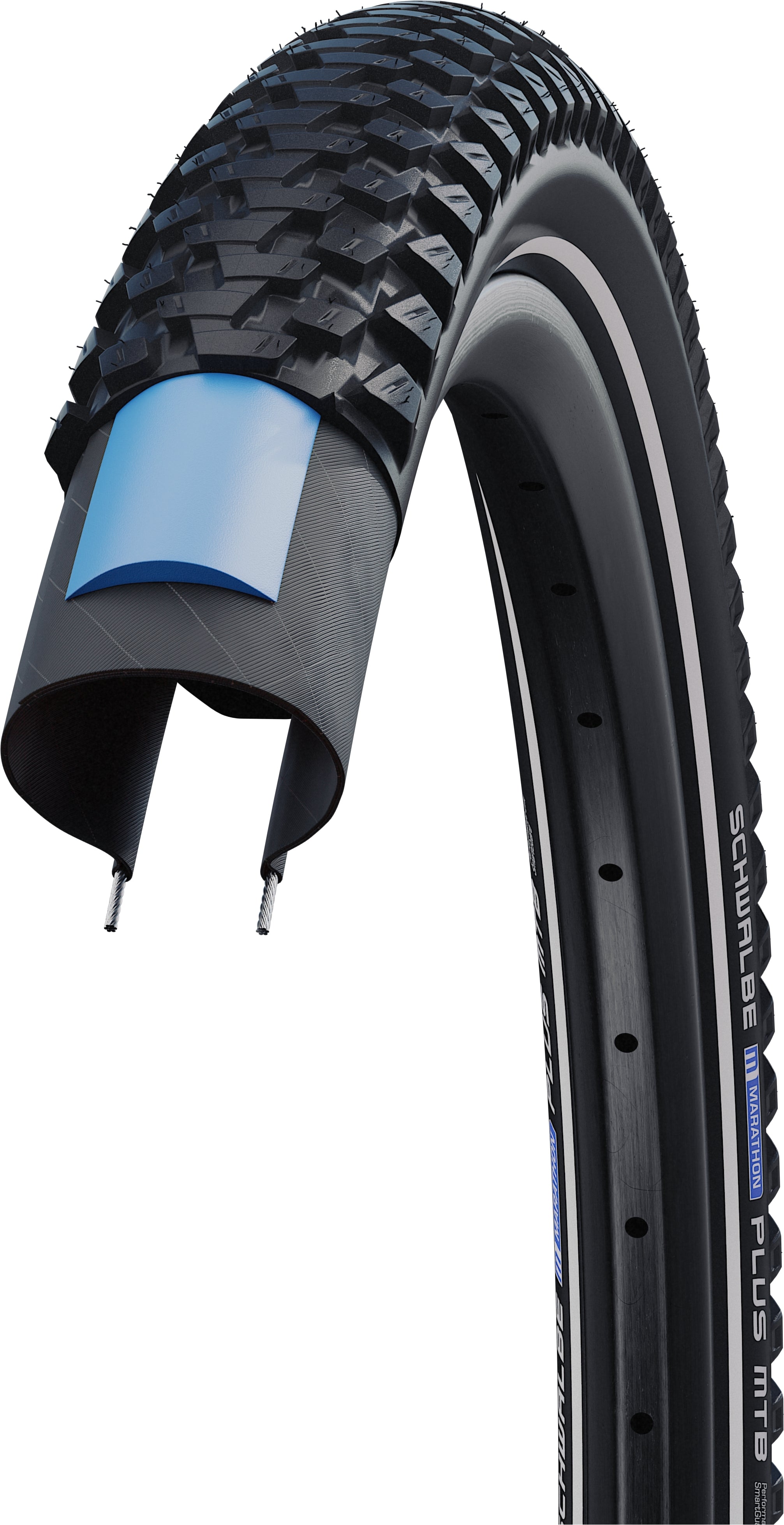 Schwalbe Marathon Plus MTB Drahtreifen 26x2.25