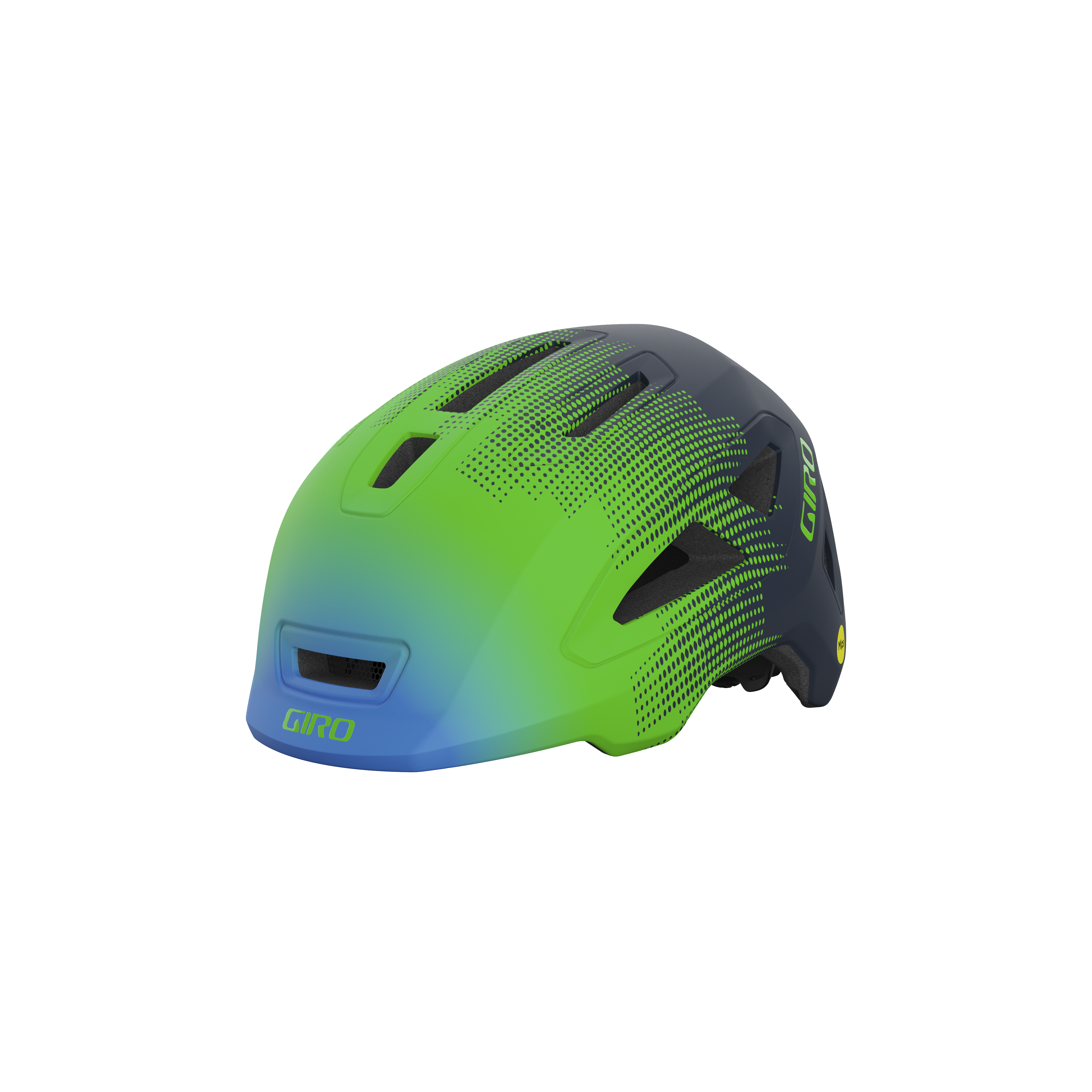 Giro Scamp II Helm matte blue/green towers