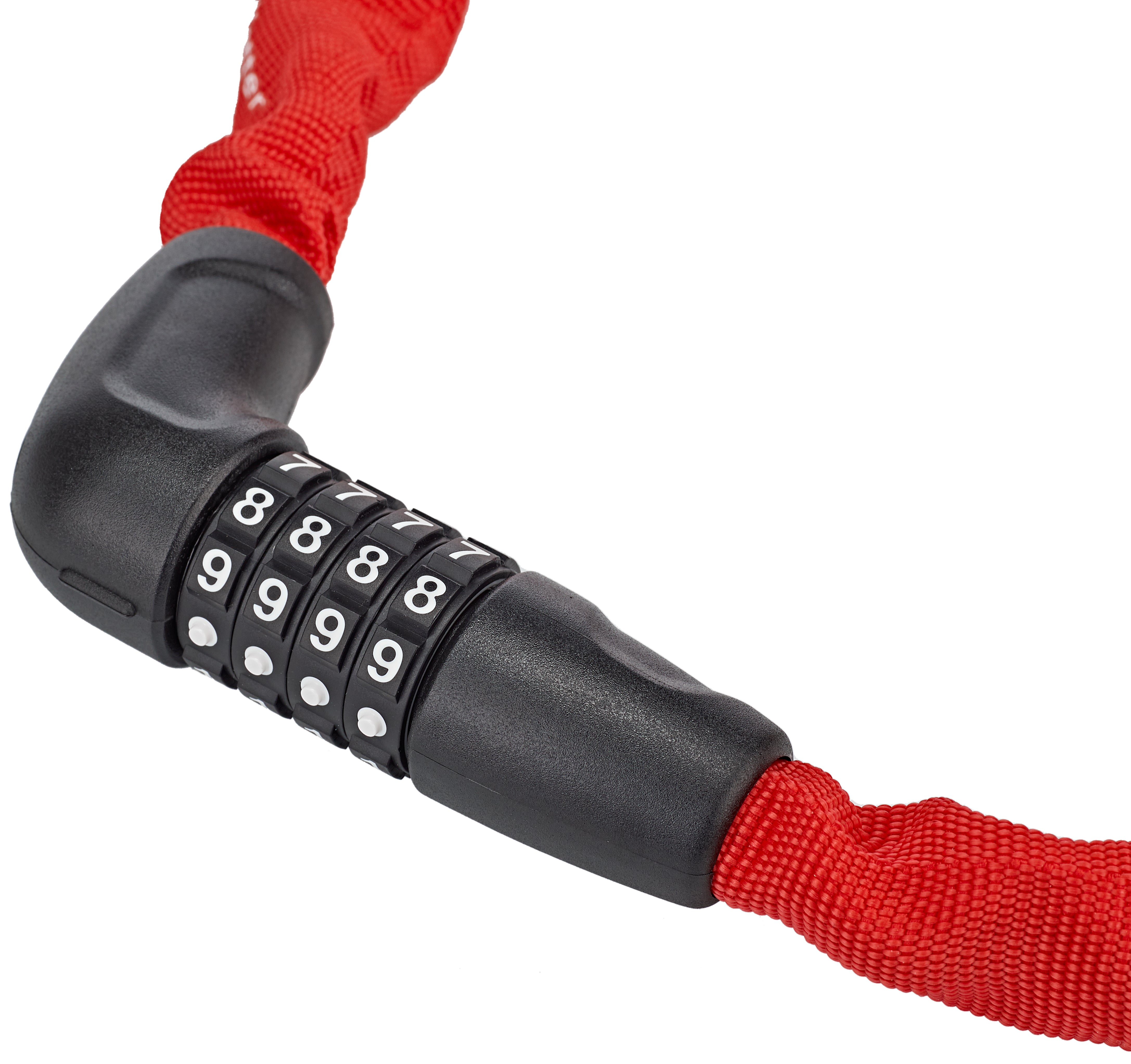 ABUS 5805C Steel-O-Chain Kettenschloss rot