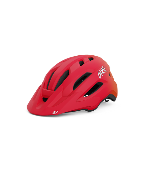 Giro Fixture II Y Helm matte red fade