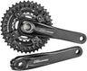 Shimano Deore MTB FC-M6000 Kurbelgarnitur 3x10-fach 40-30-22 Zähne schwarz