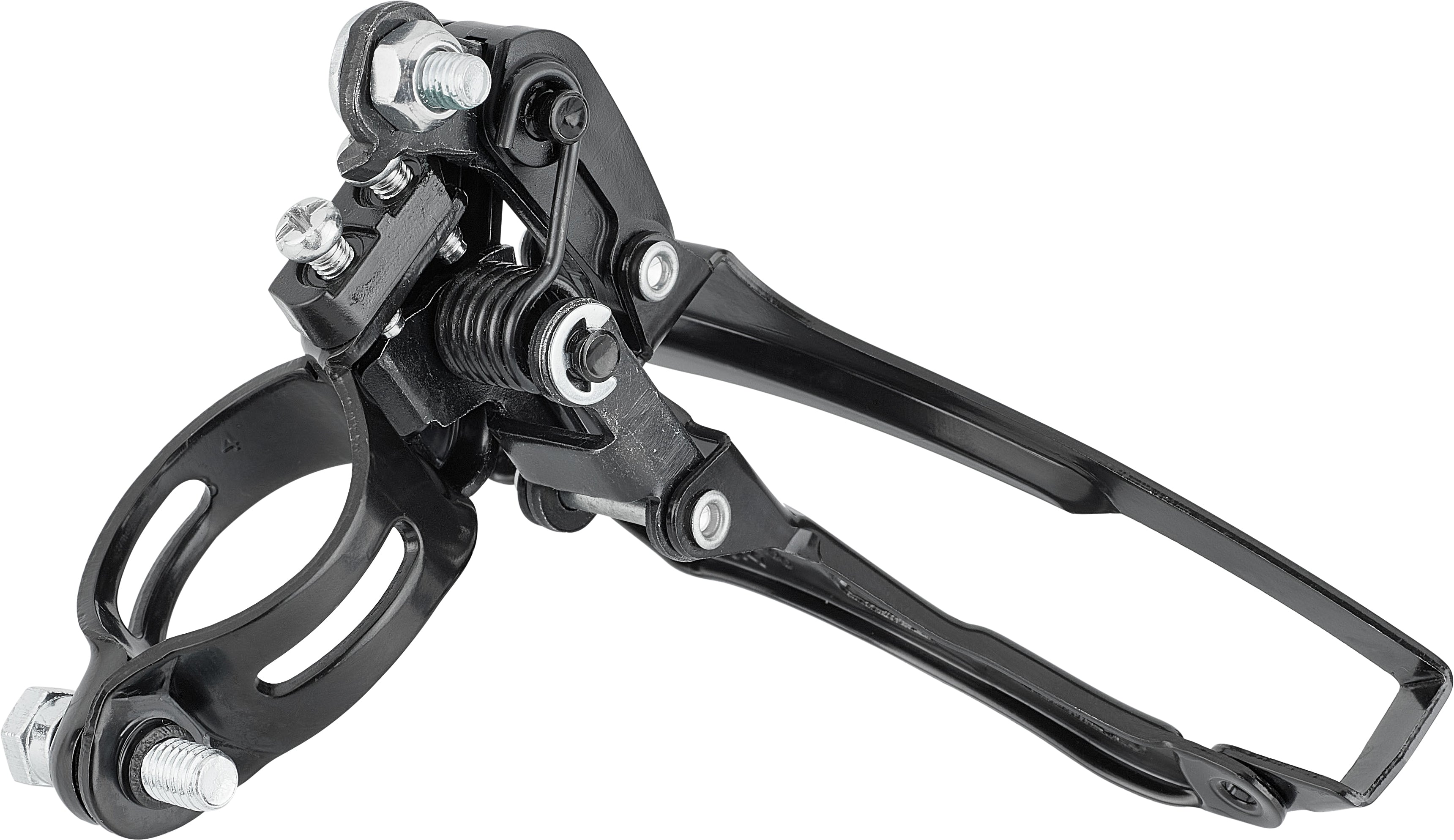 Shimano Tourney TZ FD-TZ500 Umwerfer 3x6/7-fach Down Swing Schelle hoch schwarz